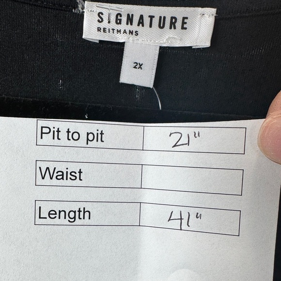 Reitman's Long Sleeve Floral Dress Black - Picture 10 of 10